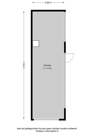Floorplan - Westerzate 9, 3752 GA Bunschoten-Spakenburg